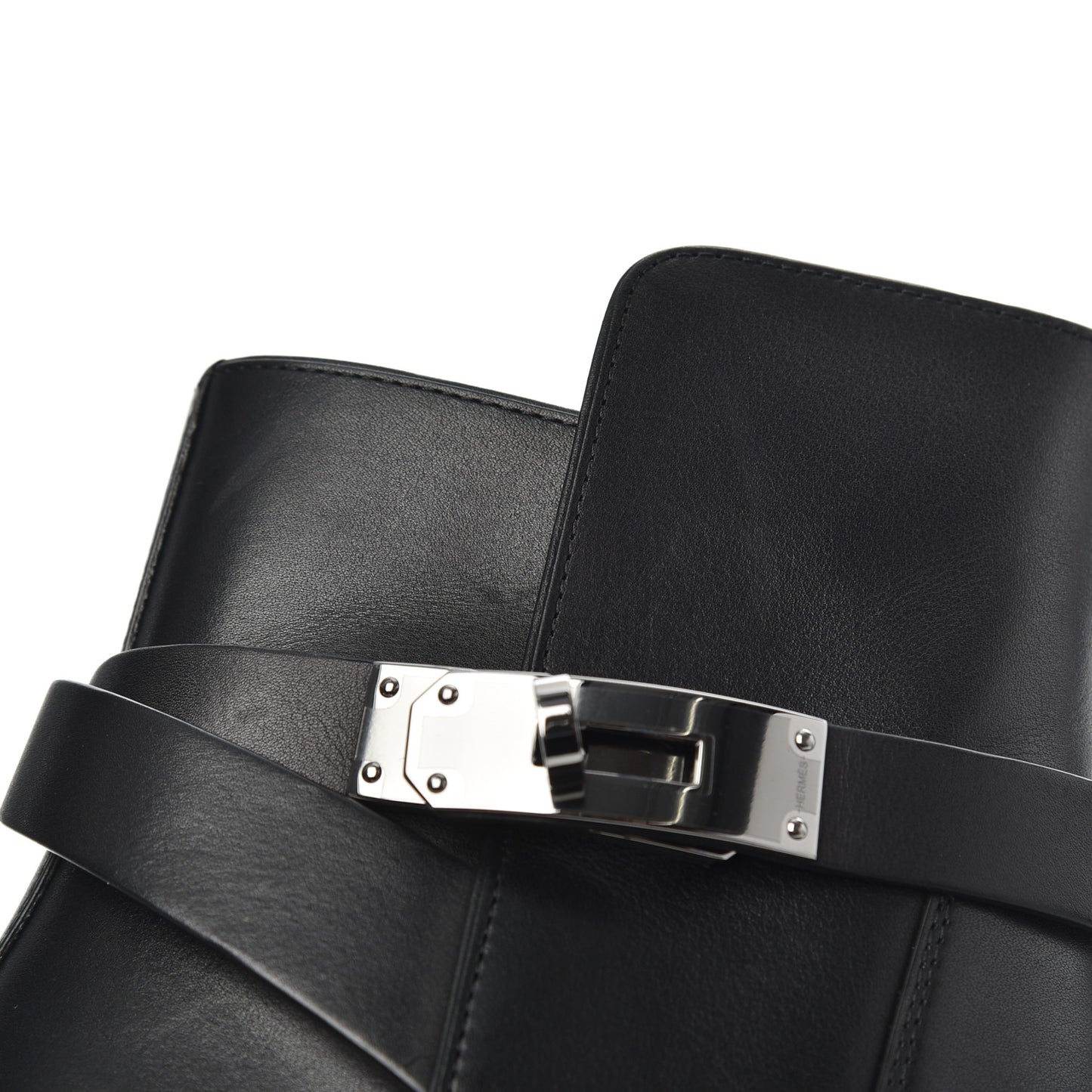 Calfskin Veo Ankle Boots 42 Black