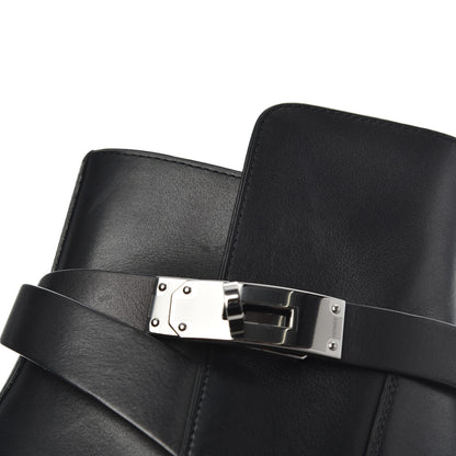 Hermes Calfskin Veo Ankle Boots 42 Black 11 of 14