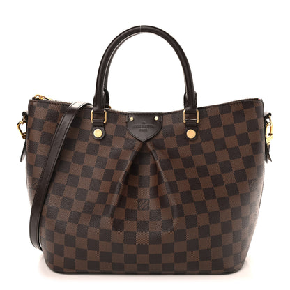 Louis Vuitton Damier Ebene Siena MM 1 of 12