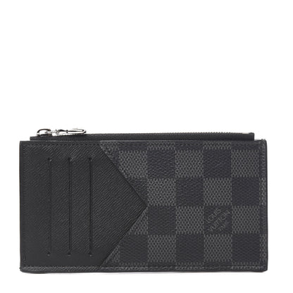 Louis Vuitton Damier Graphite Coin Card Holder 1 of 5