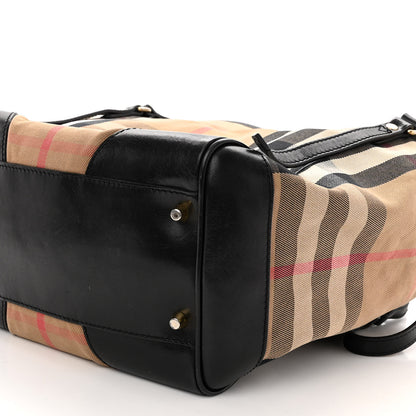 Burberry House Check Canterbury Tote Black 9 of 12