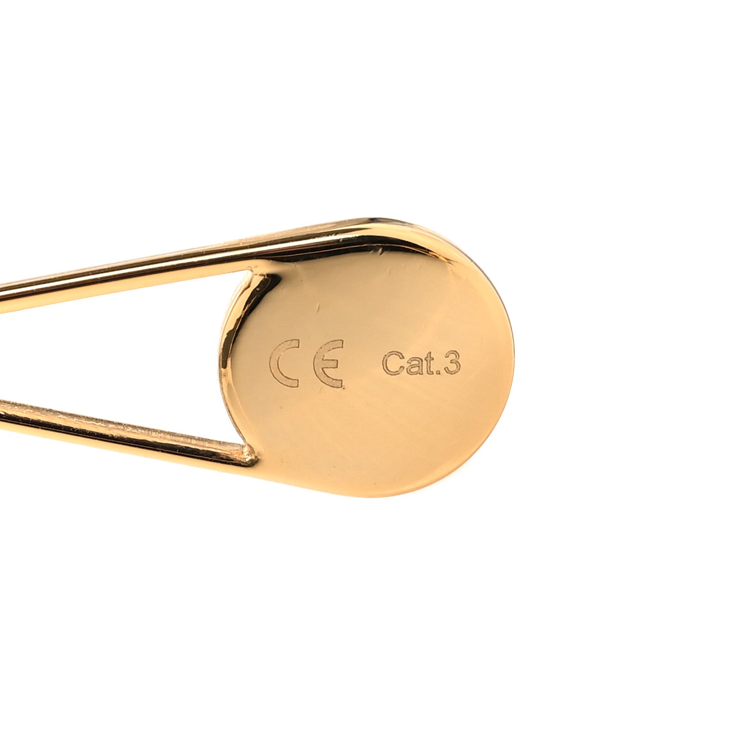 Gucci Metal Pearl Cat Eye Sunglasses GG0364S Gold 7 of 7