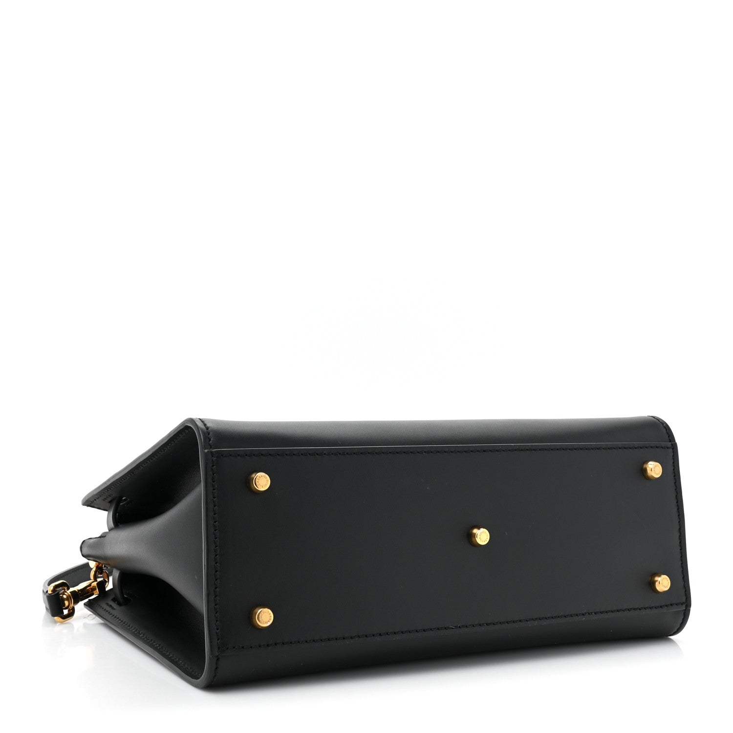 Dolce & Gabbana Calfskin Miss Sicily Satchel Black 5 of 16