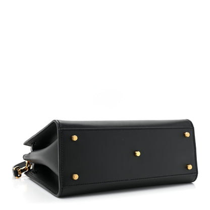 Dolce & Gabbana Calfskin Miss Sicily Satchel Black 5 of 16