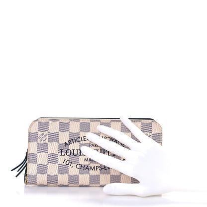 Louis Vuitton Damier Azur Articles de Voyage Insolite Wallet 2 of 13