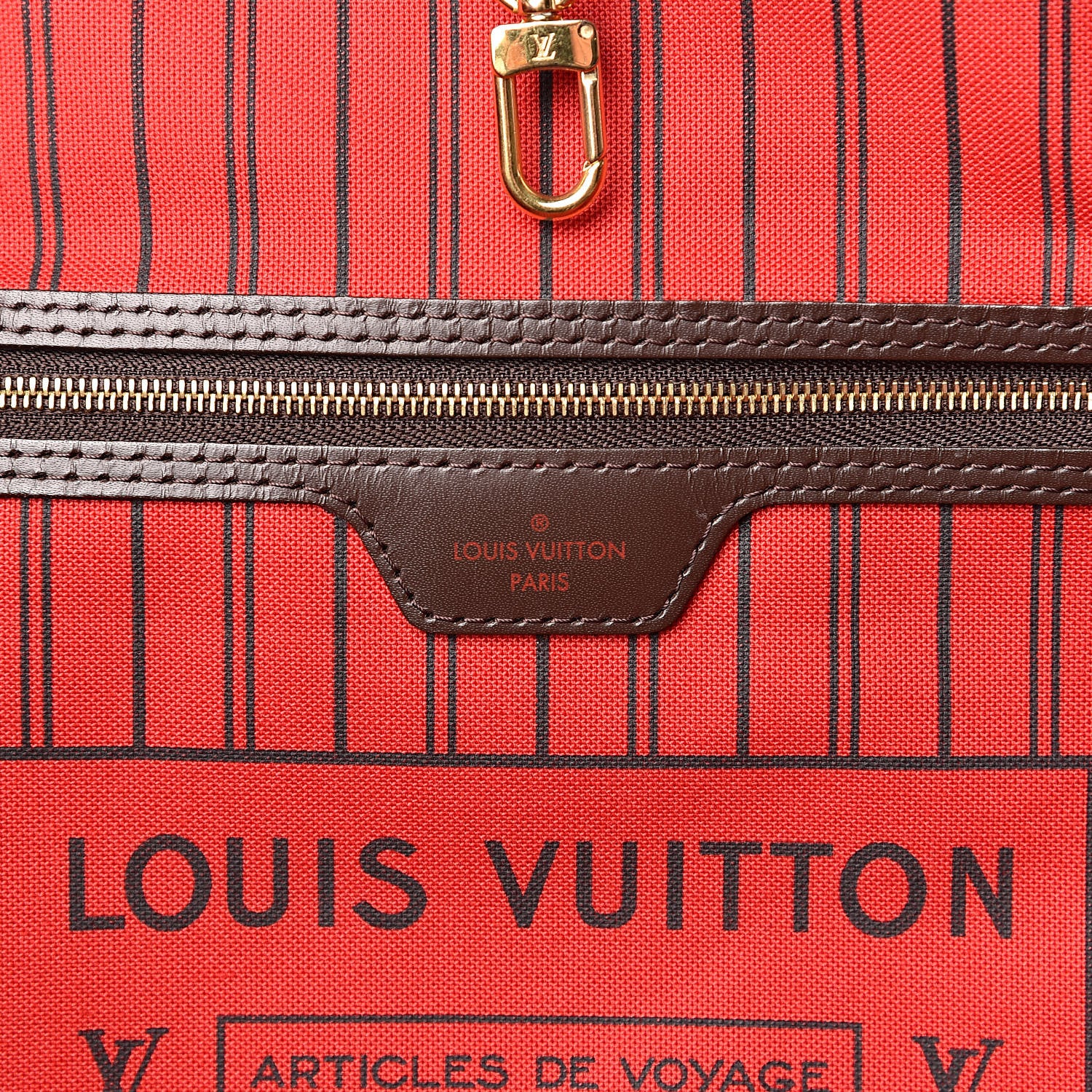 Louis Vuitton Damier Ebene Neo Neverfull GM 6 of 16