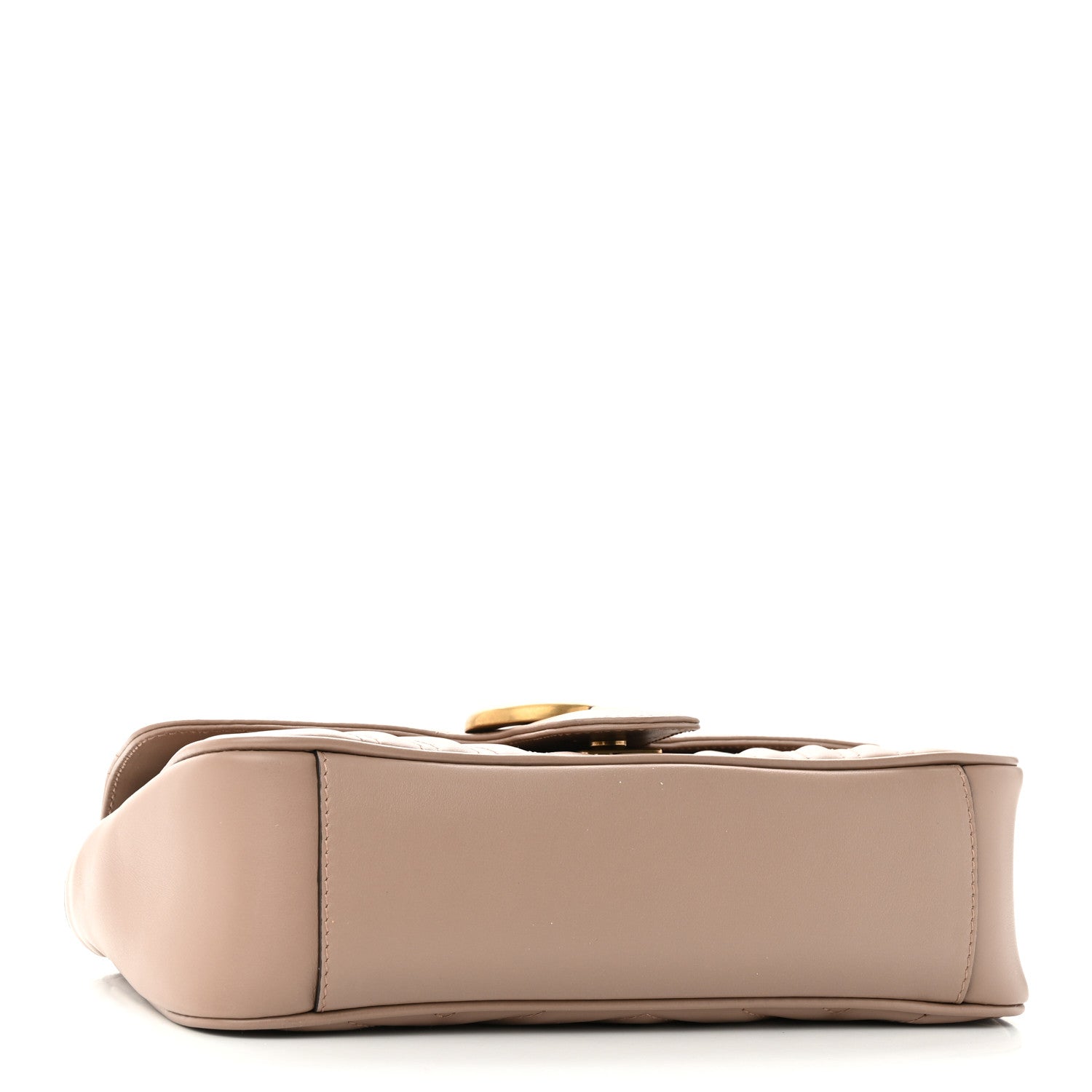 Gucci Calfskin Matelasse Small GG Marmont Shoulder Bag Porcelain Rose 4 of 10