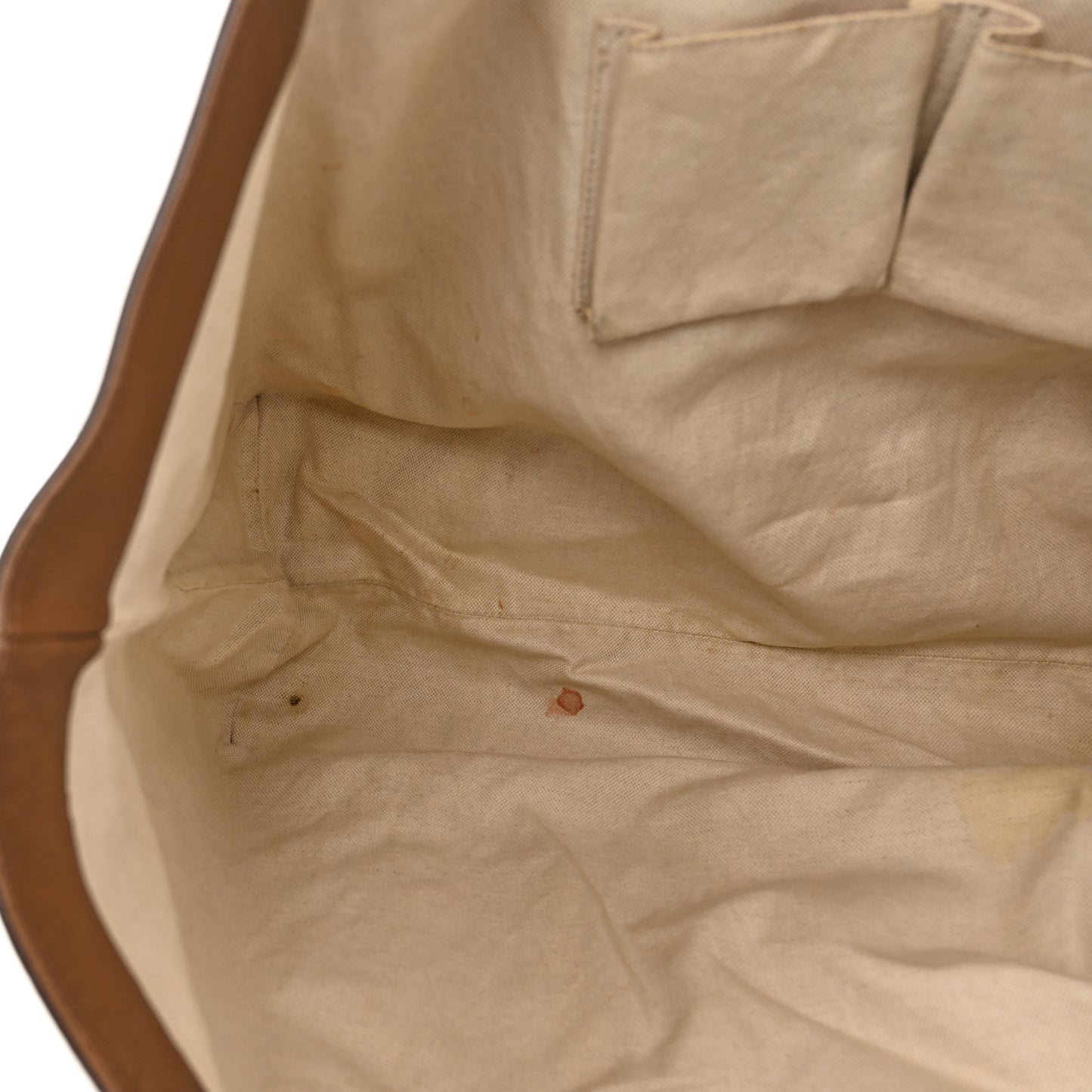GG Supreme Monogram Medium Nice Tote Brown