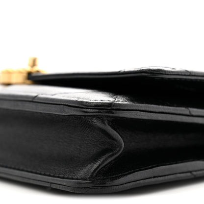 Chanel Lambskin Quilted Chanel 19 Wallet On Chain WOC Black 10 of 12