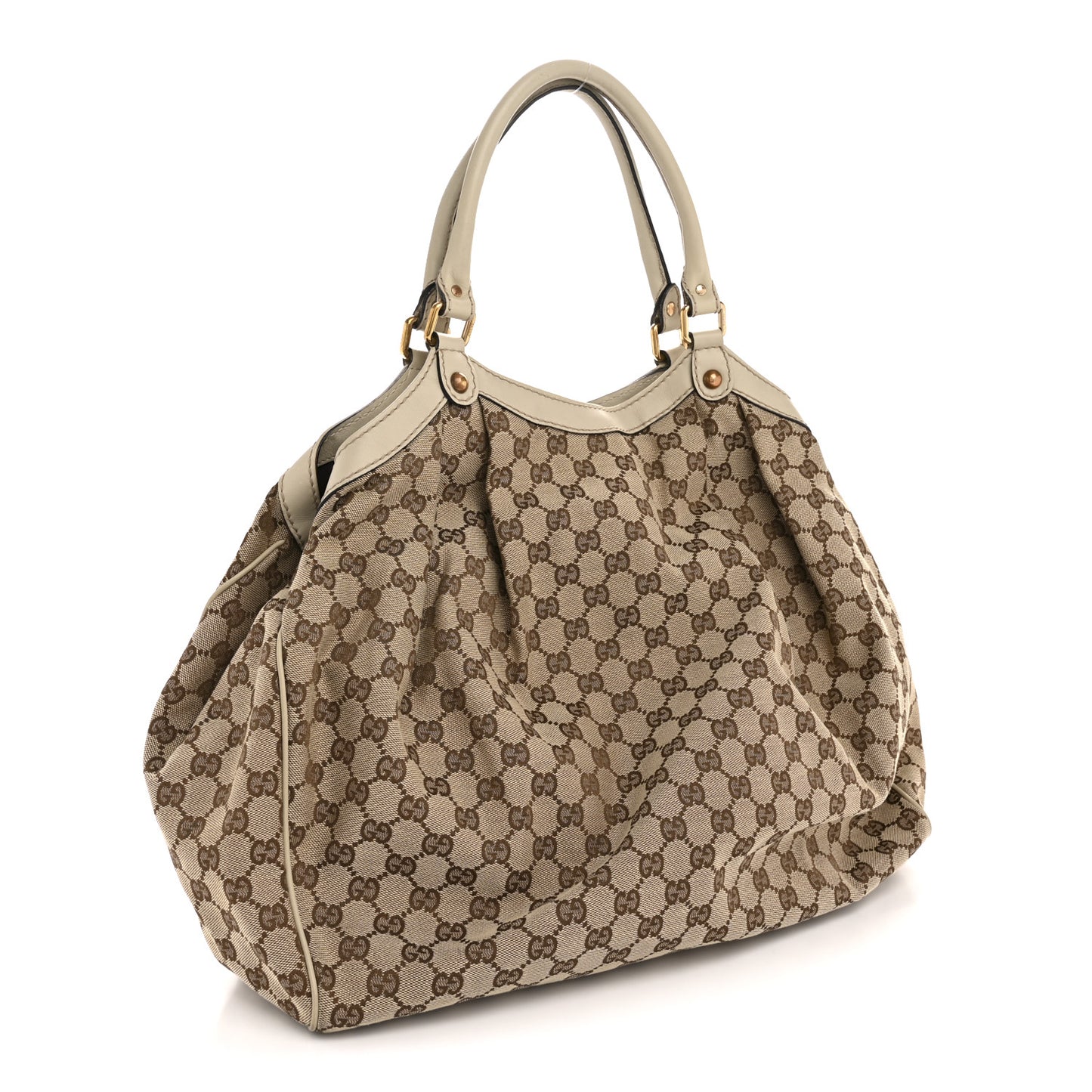 Monogram Large Sukey Tote Off White