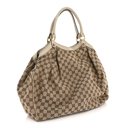 Gucci Monogram Large Sukey Tote Off White 3 of 13