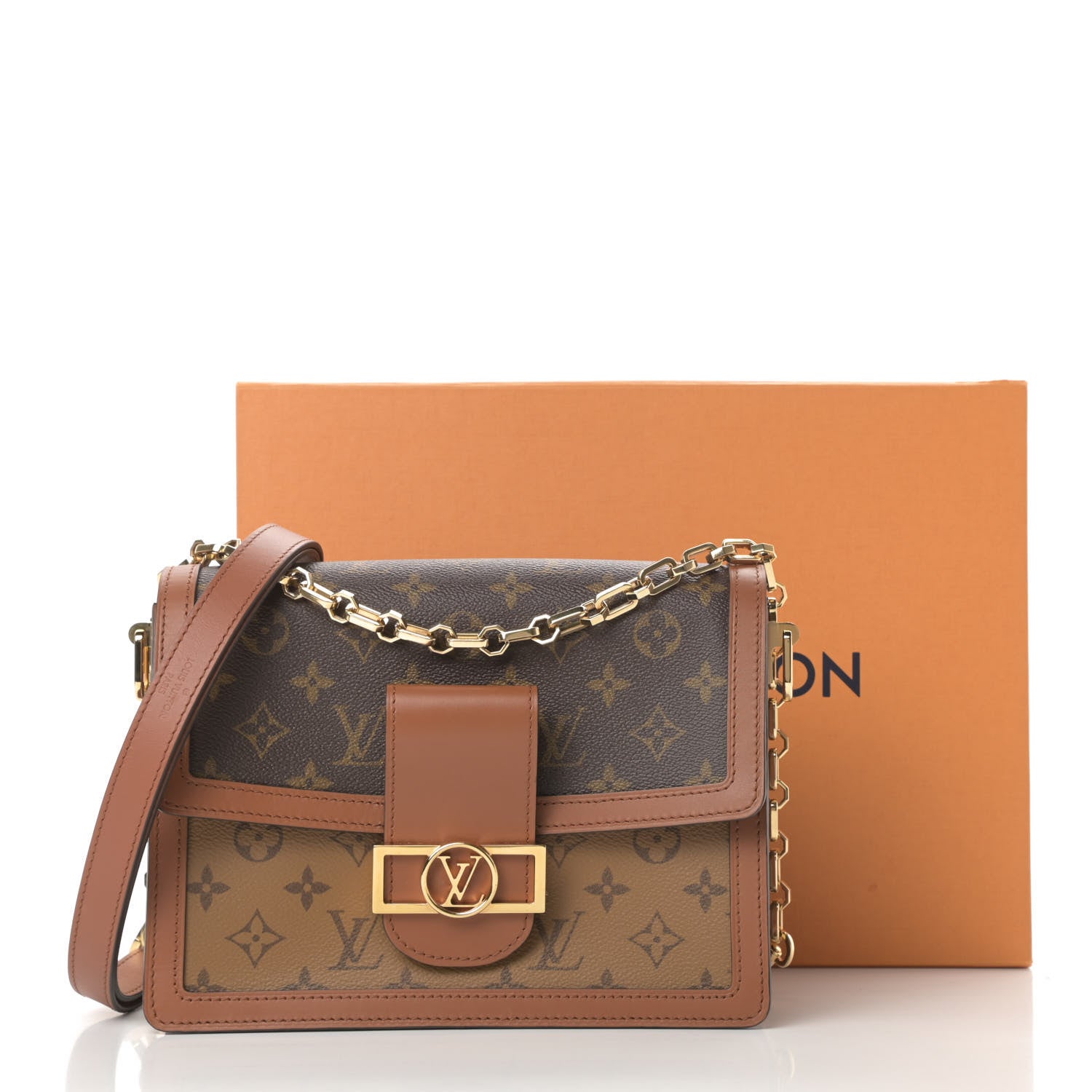 Louis Vuitton Reverse Monogram Dauphine MM 11 of 11