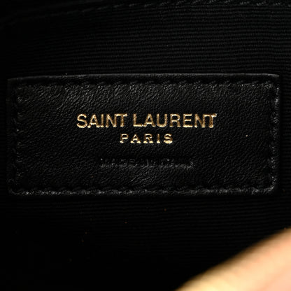 Saint Laurent Calfskin Canvas Monogram Lou Belt Bag Natural Beige Brick 6 of 11