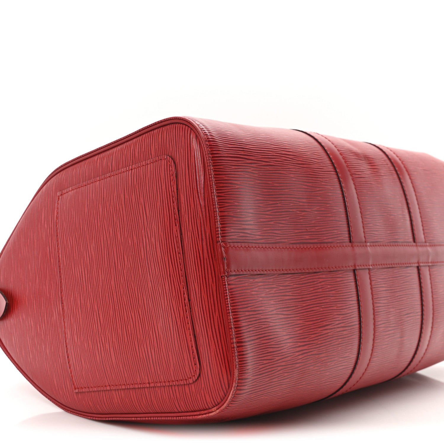 Louis Vuitton Epi Keepall 45 Castillan Red 15 of 17