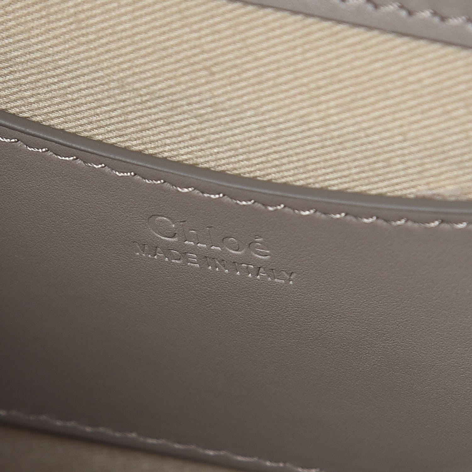 Chloe Calfskin Small Tess Bag Motty Grey 8 of 9