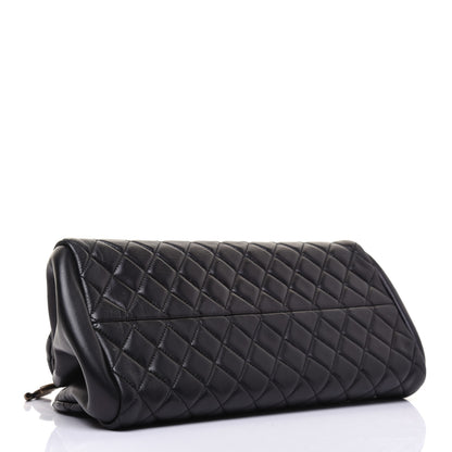 Chanel Lambskin Quilted Medium Just Mademoiselle Black 4 of 19