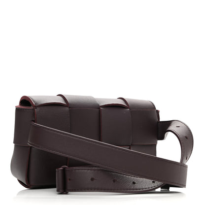 Bottega Veneta Nappa Maxi Intreccio The Belt Cassette Bag Grape 3 of 10