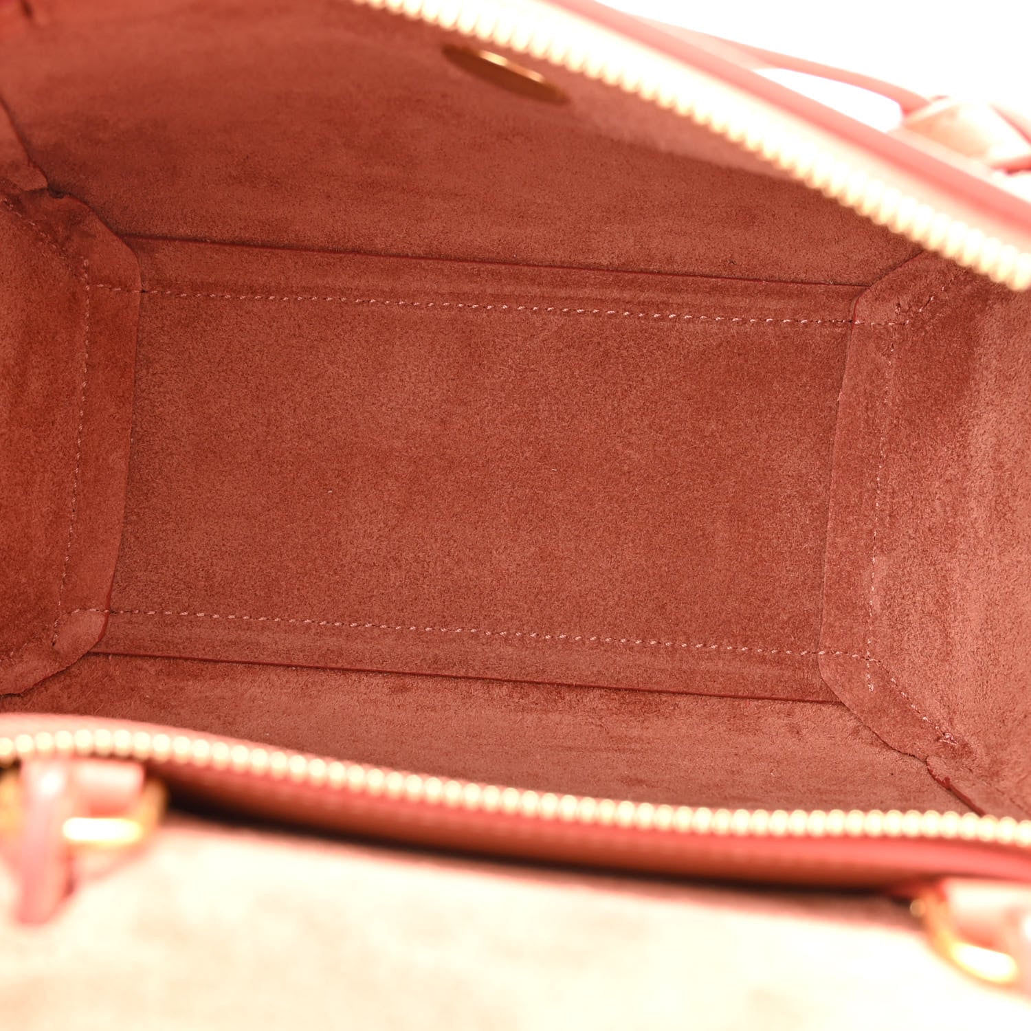 Celine Grained Calfskin Nano Belt Bag Lychee 5 of 10