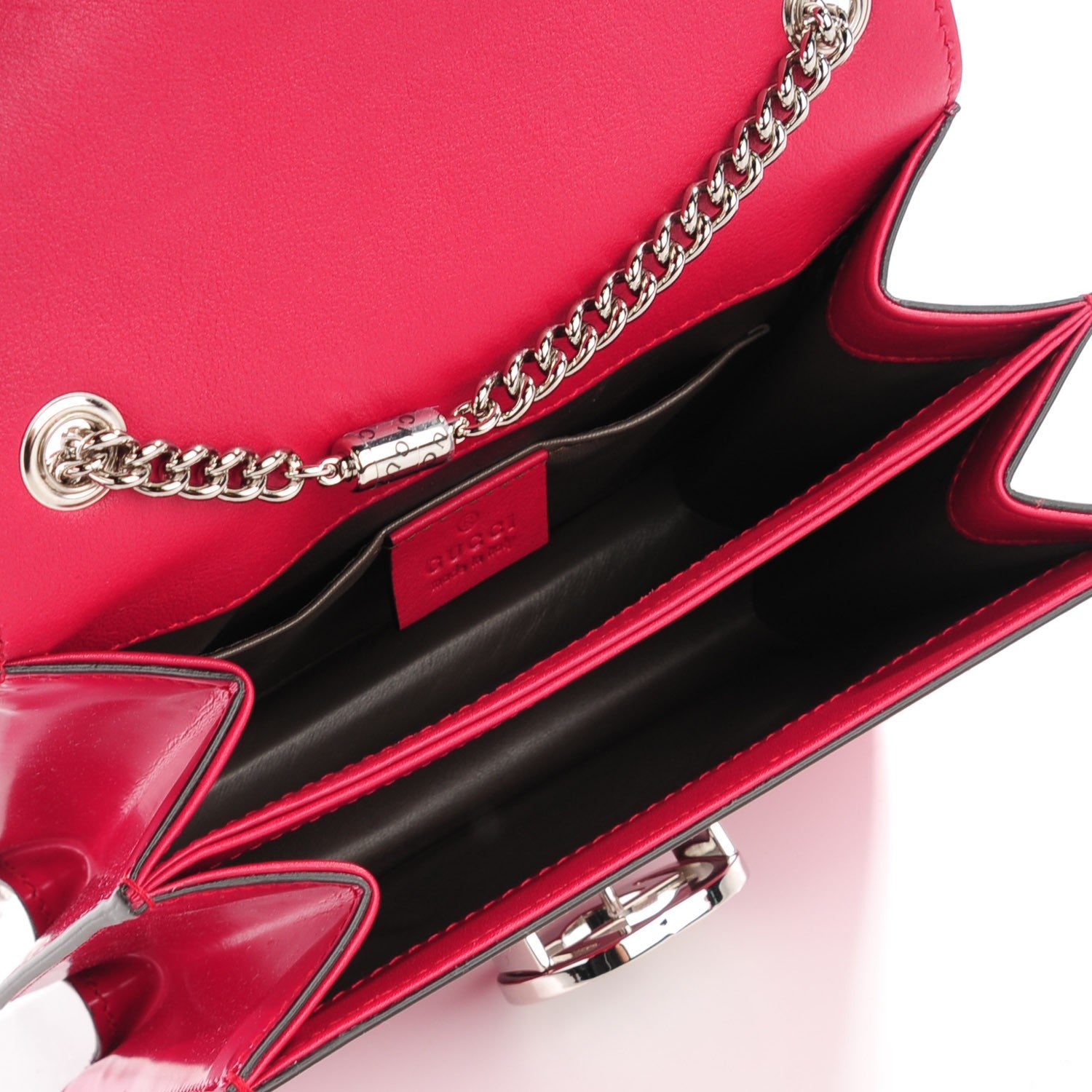 Gucci Shade Lux Calfskin Small Interlocking G Shoulder Bag Petunia 7 of 7