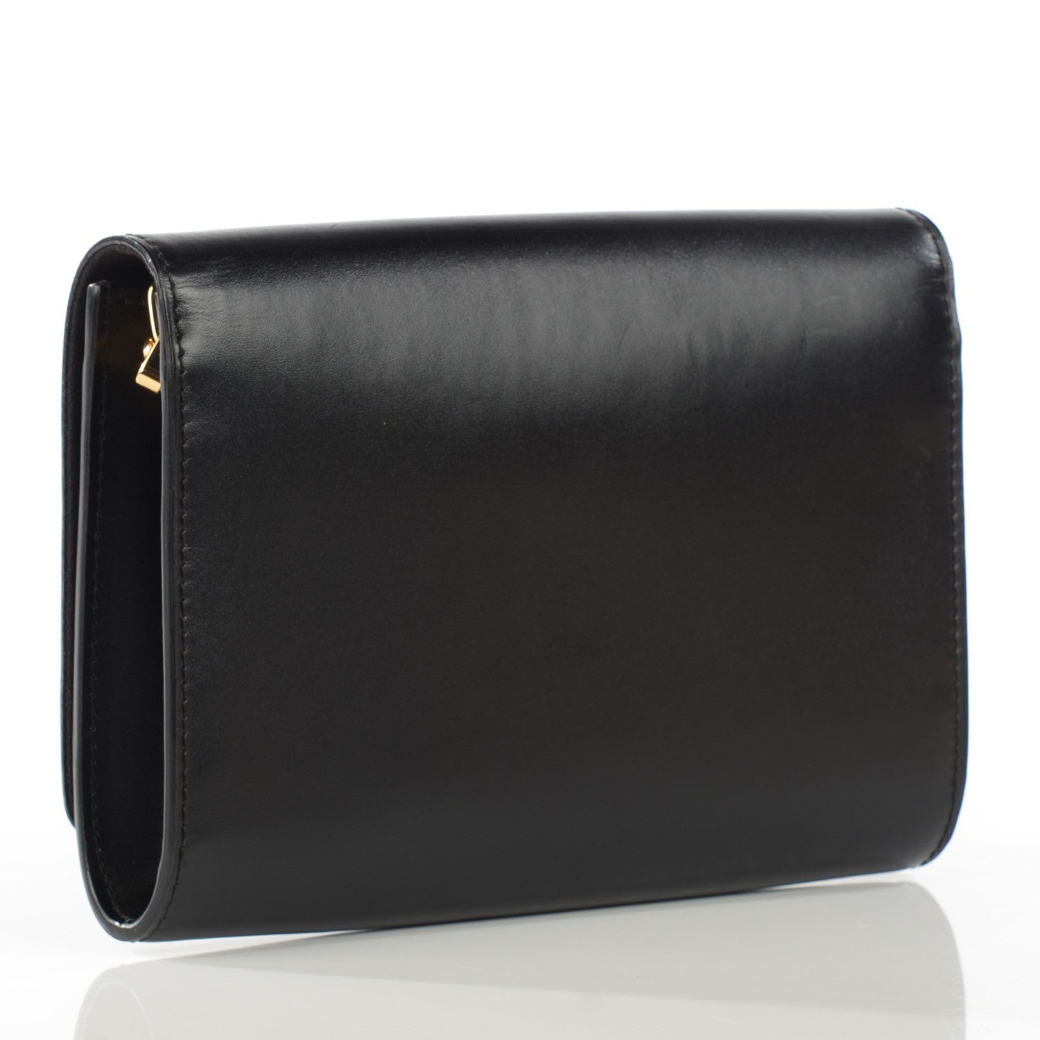 Louis Vuitton Calfskin Chain Louise GM Black 3 of 7