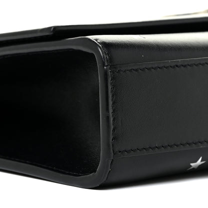 Saint Laurent Calfskin Star Print Medium Monogram Kate Satchel Black 9 of 18