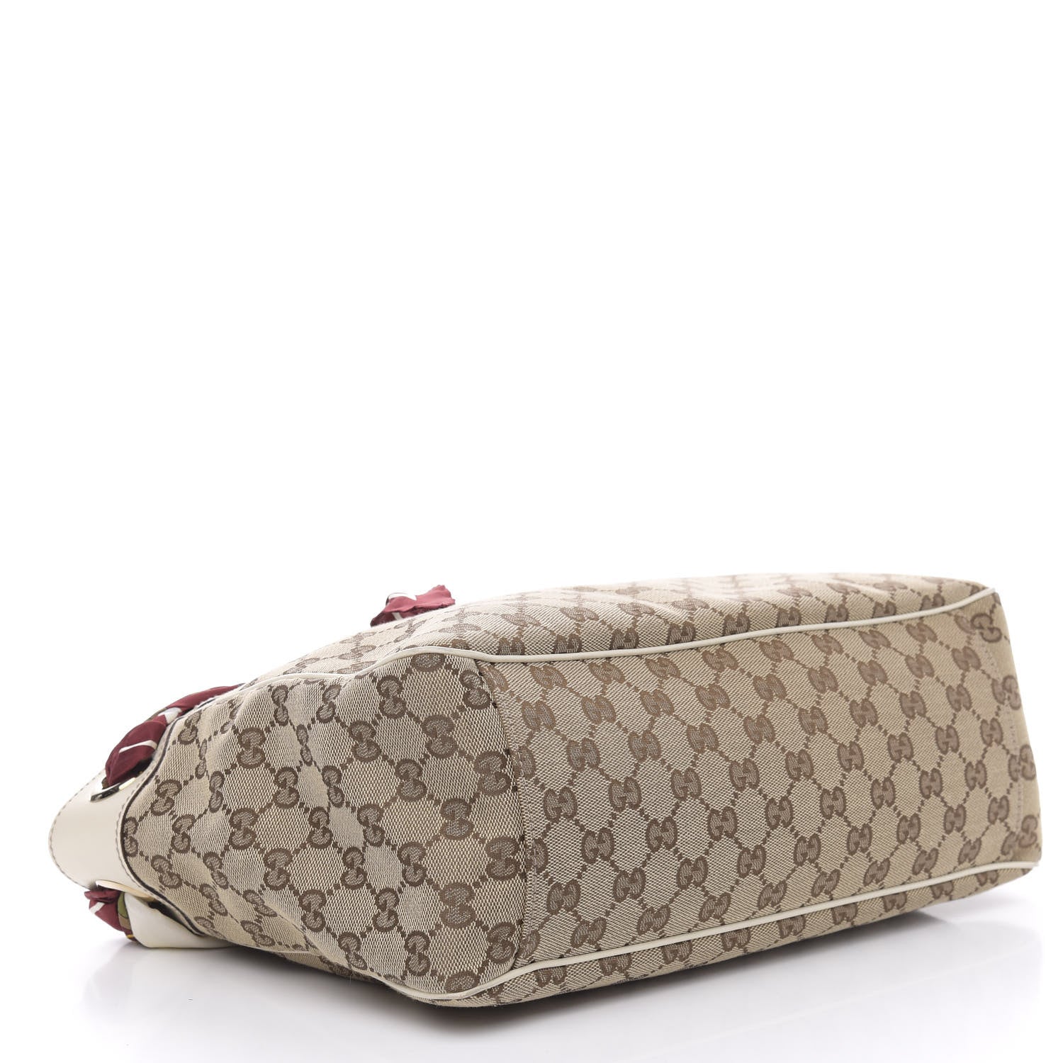 Gucci Monogram Medium Positano Tote Off White 4 of 12
