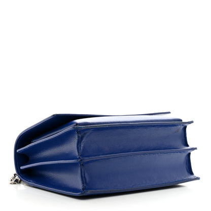 Saint Laurent Calfskin Medium Monogram Sunset Royal Blue 4 of 15