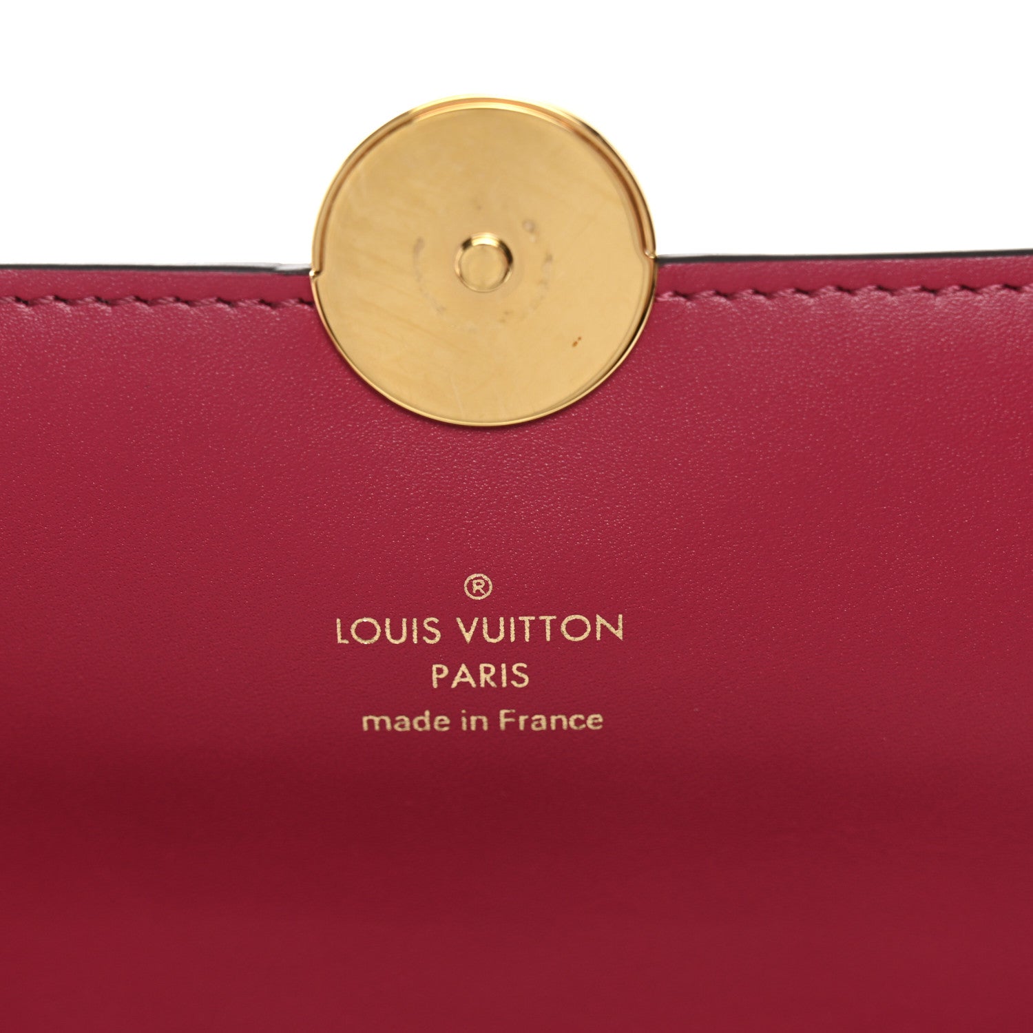 Louis Vuitton Monogram Flore Chain Wallet Fuchsia 6 of 9