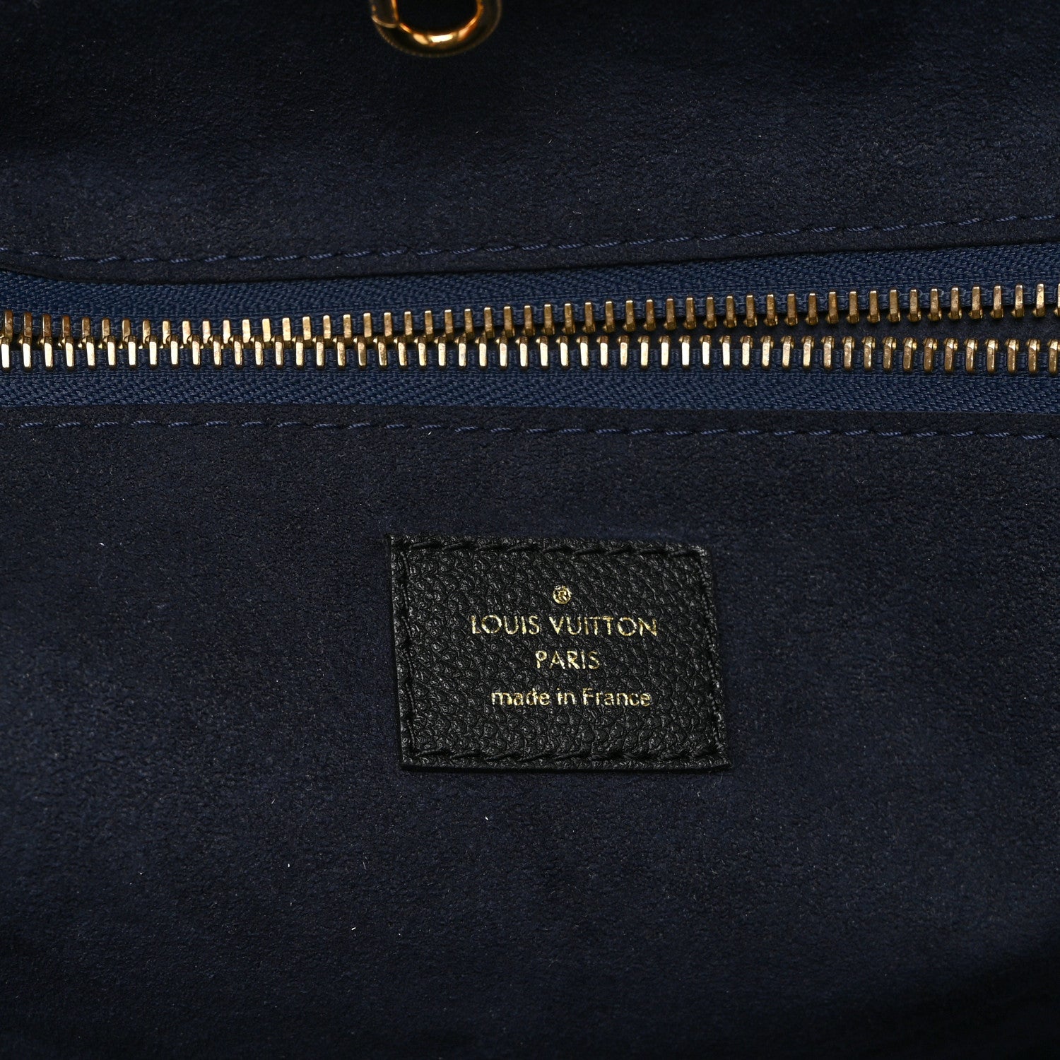 Louis Vuitton Empreinte Monogram Giant Neverfull MM Black 7 of 10