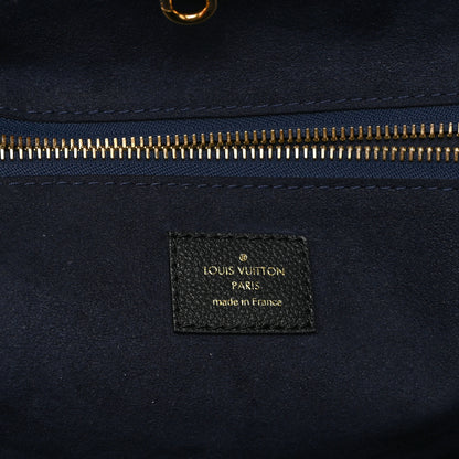 Louis Vuitton Empreinte Monogram Giant Neverfull MM Black 7 of 10