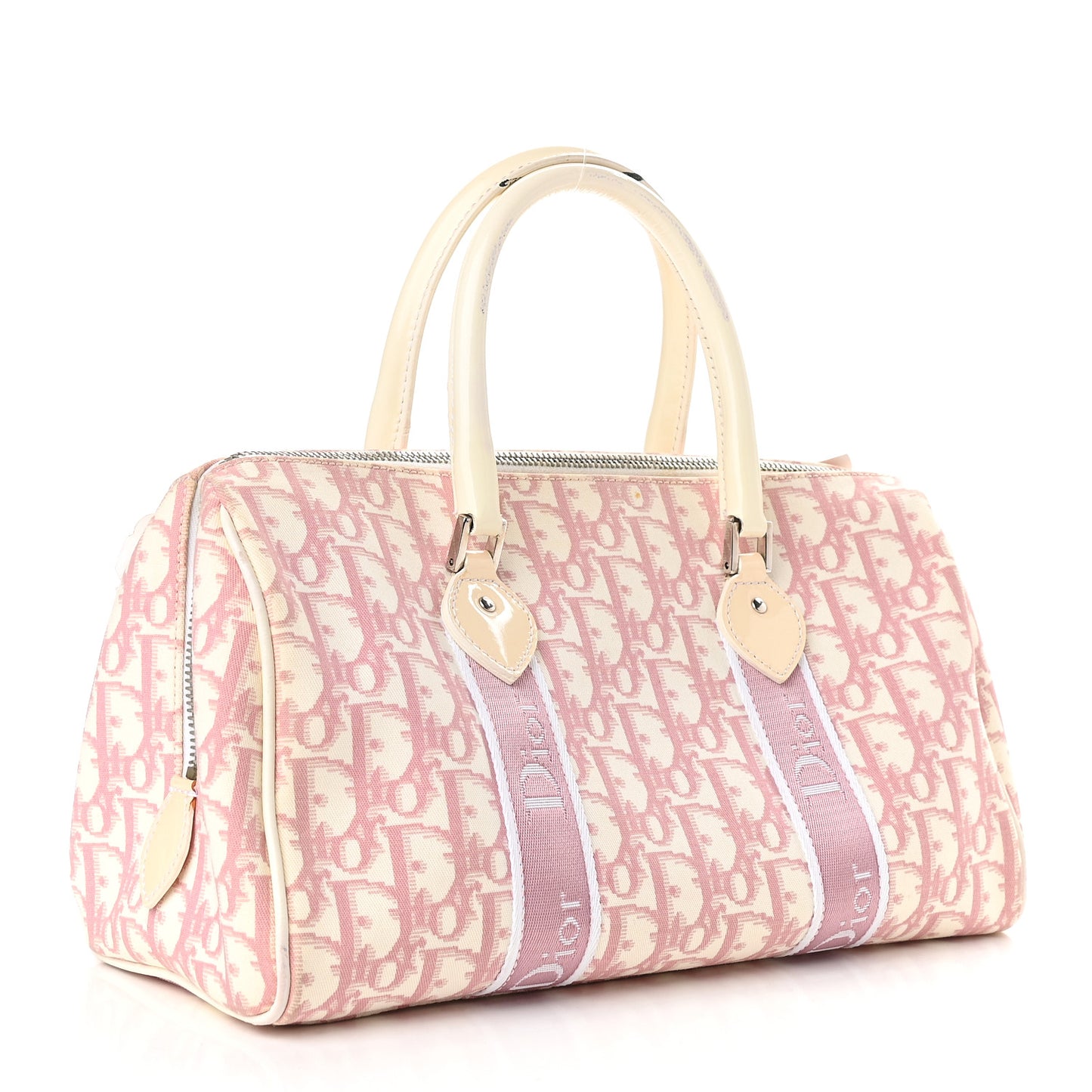Monogram Girly Boston Pink