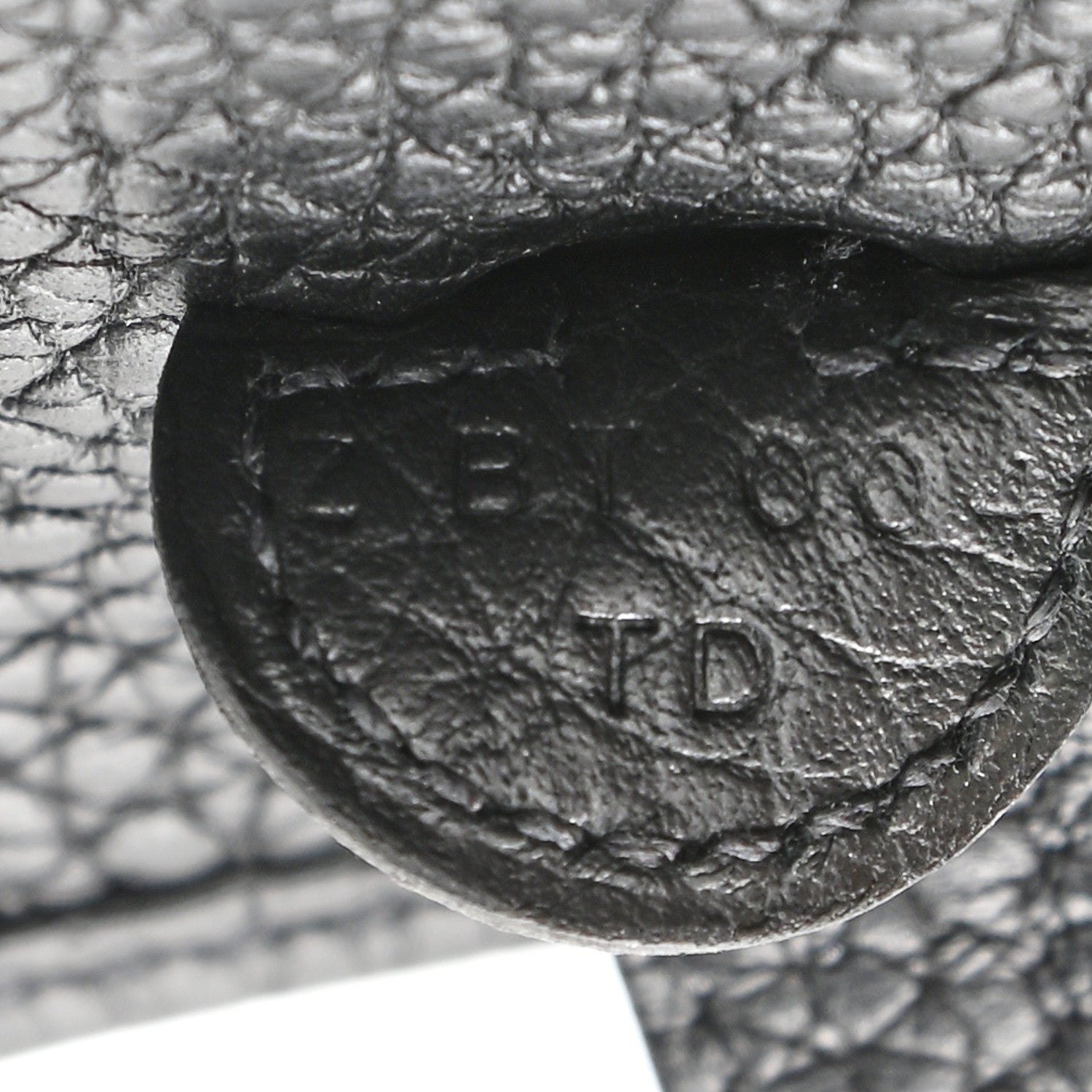Hermes Taurillon Clemence Evelyne TPM Black 7 of 9