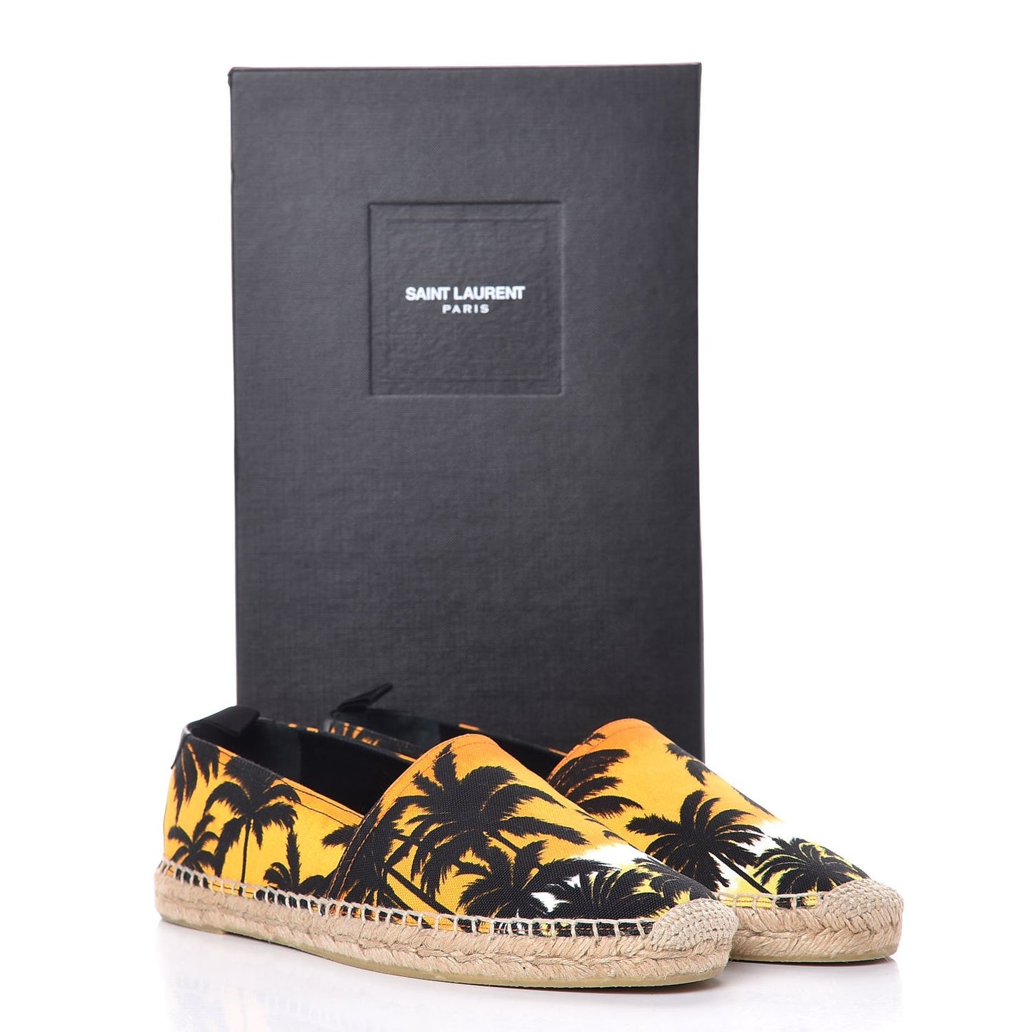 Mens Canvas Palm Trees at Sunset Espadrilles 42 Multicolor