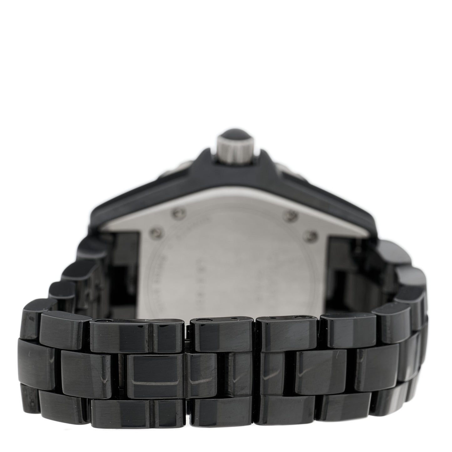 Stainless Steel Ceramic 33mm J12 Quartz Watch Black