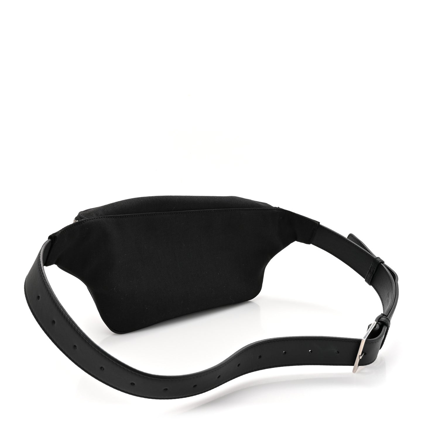 Canvas Monogram Belt Bag Black