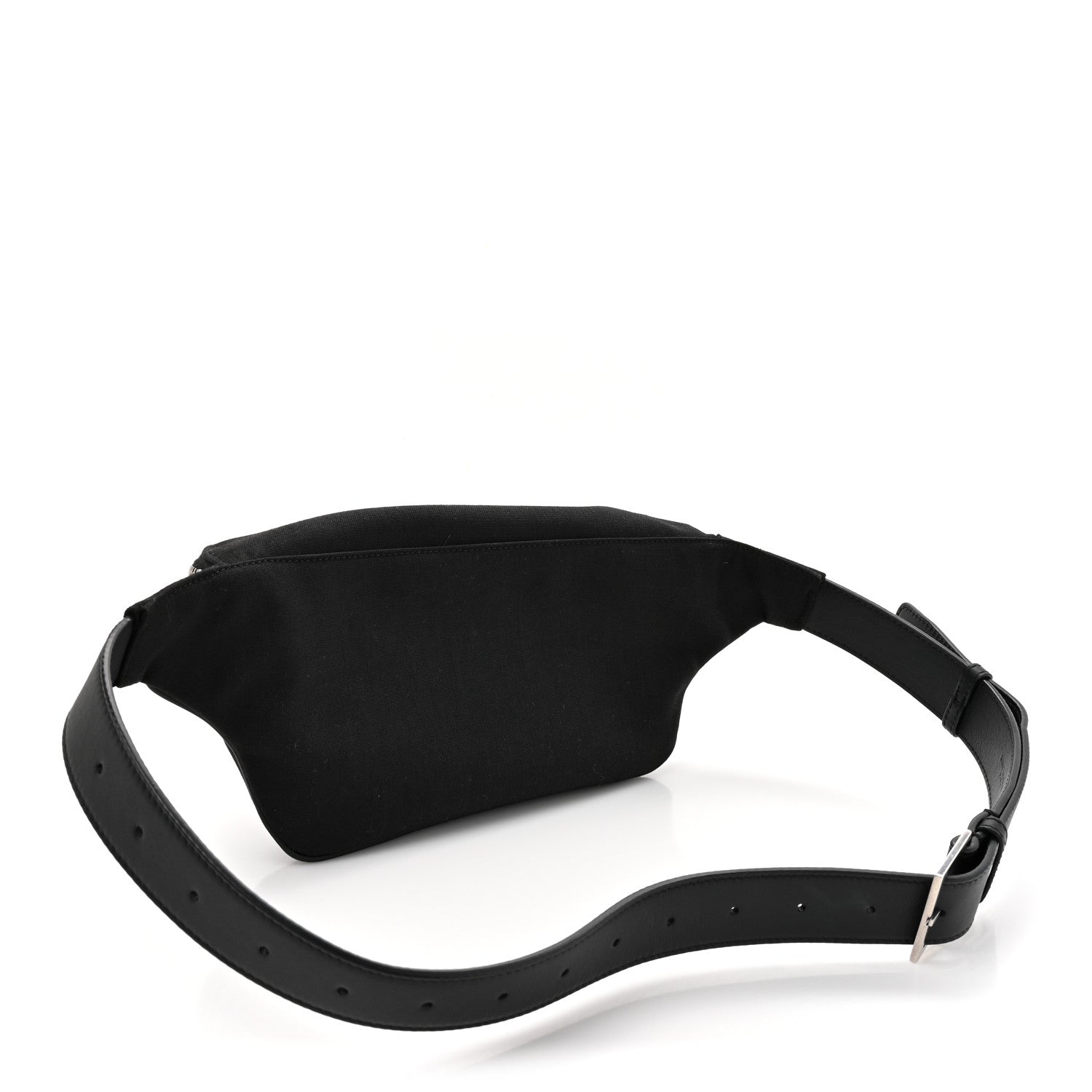 Saint Laurent Canvas Monogram Belt Bag Black 3 of 10