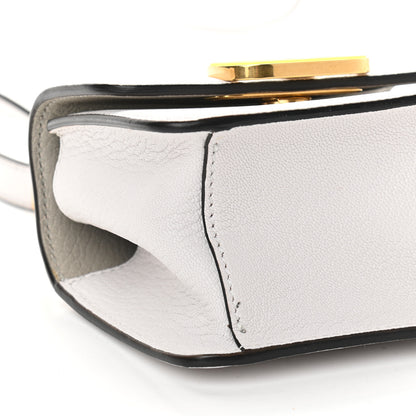 Valentino Garavani Goatskin Micro VSling Shoulder Bag White 7 of 8
