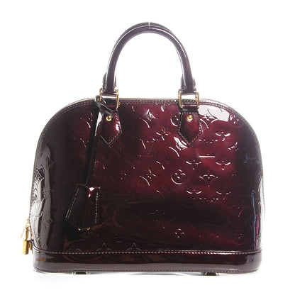 Louis Vuitton Vernis Alma PM Amarante 1 of 7