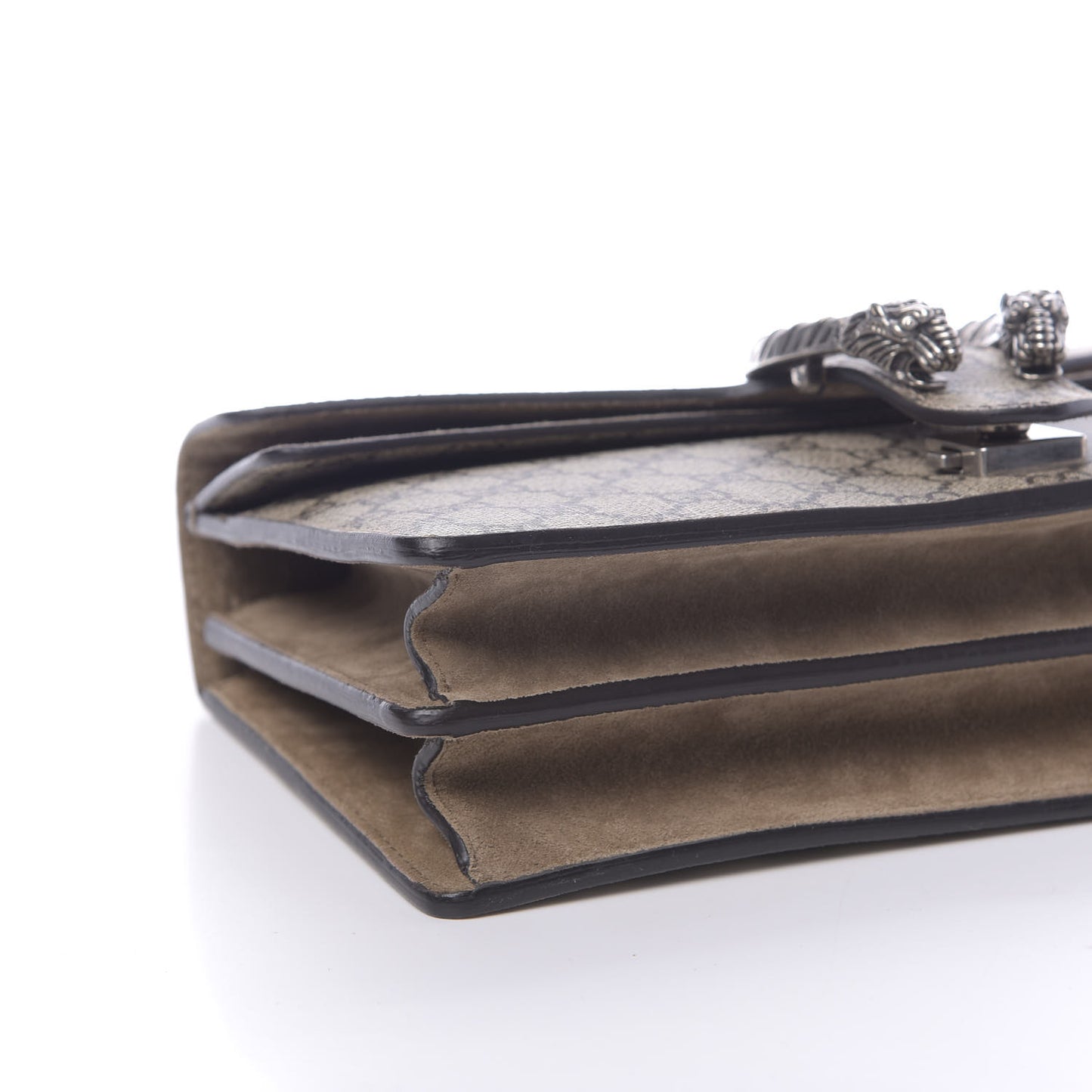 GG Supreme Monogram Small Dionysus Shoulder Bag Taupe