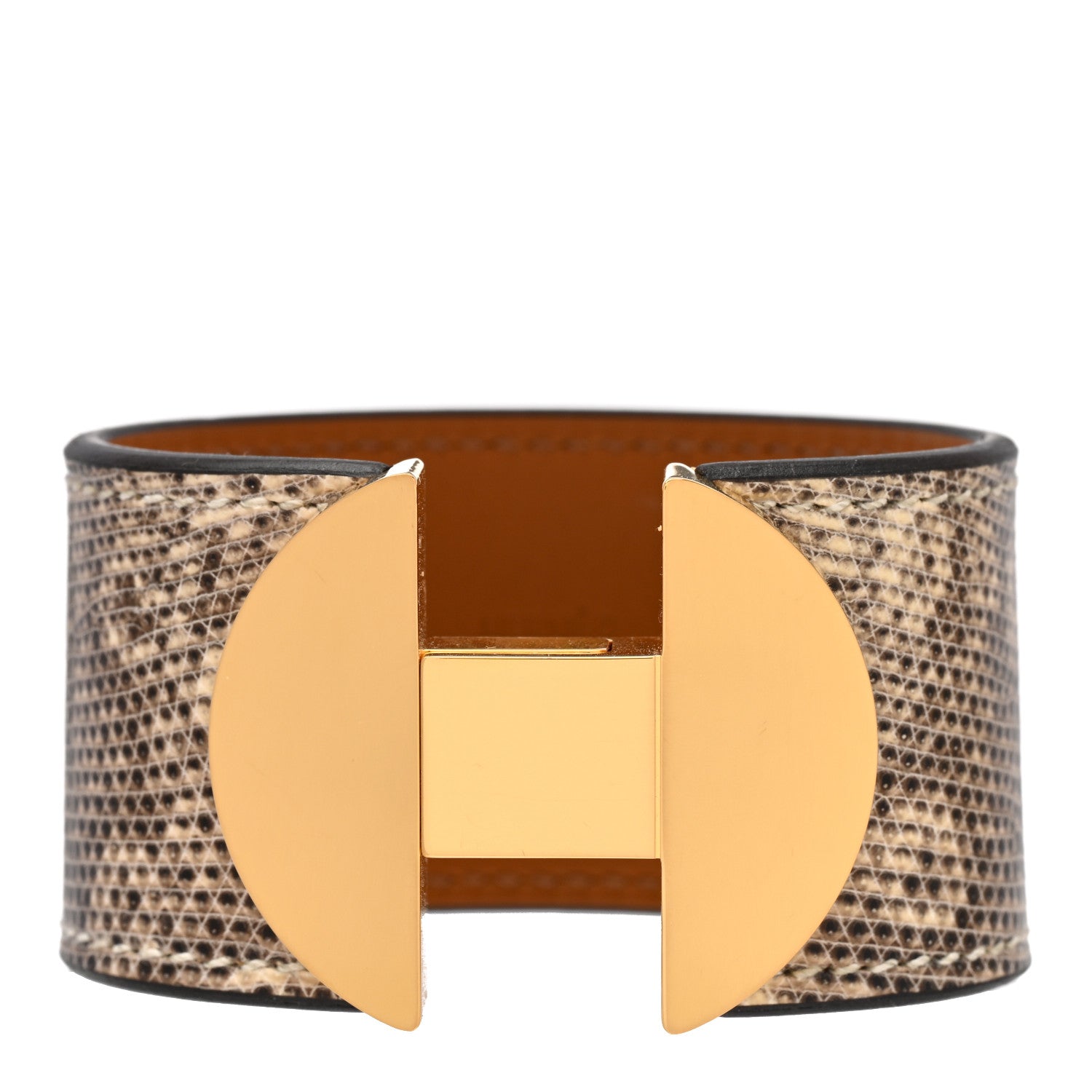 Hermes Lizard 2002 Bracelet T2 Ombre 1 of 6