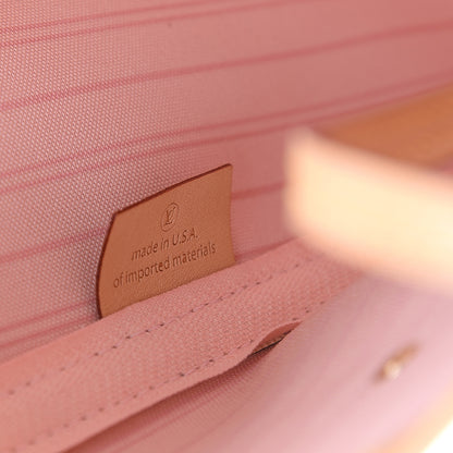 Louis Vuitton Damier Azur Neo Neverfull MM Rose Ballerine 6 of 10
