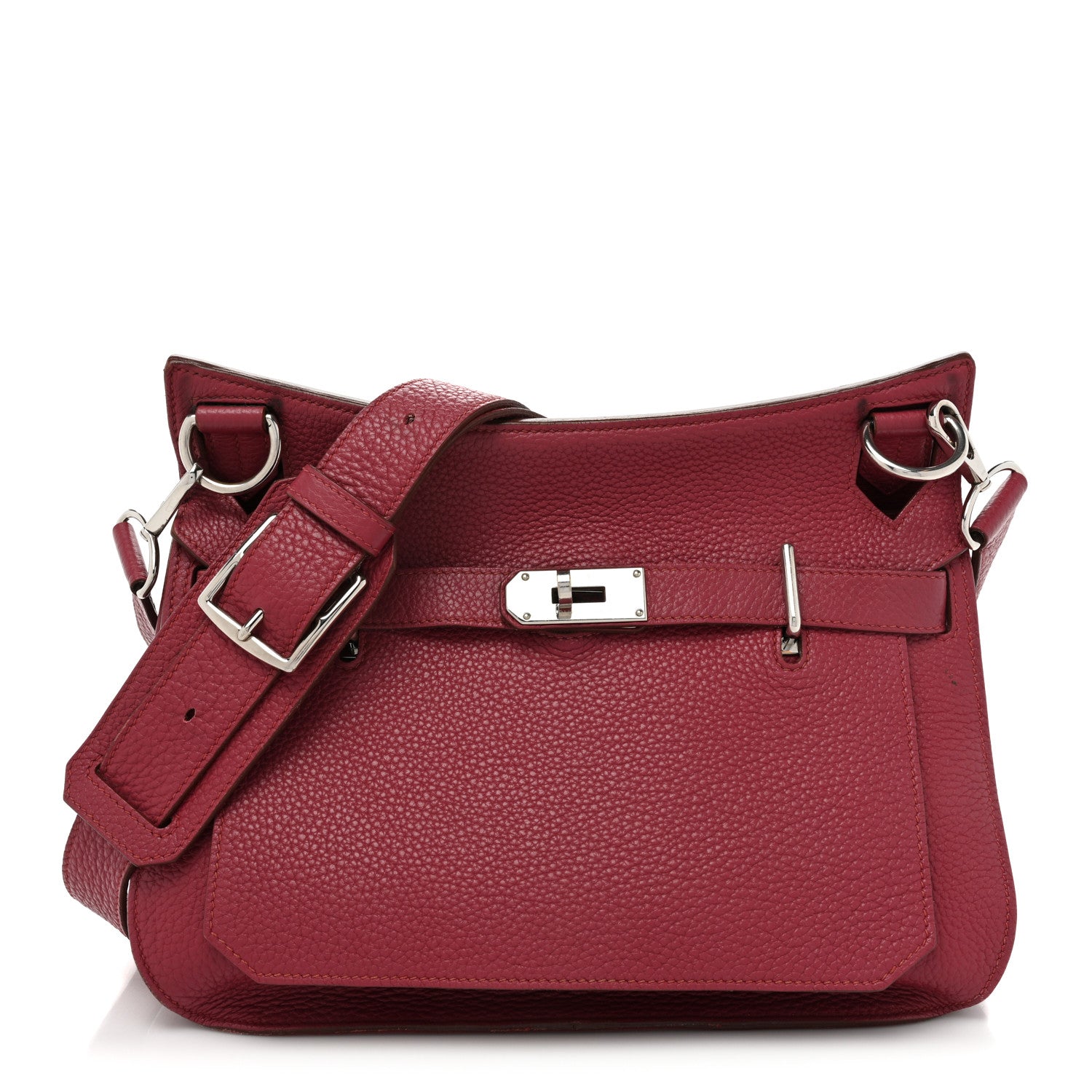 Hermes Taurillon Clemence Jypsiere 31 Rubis 1 of 19