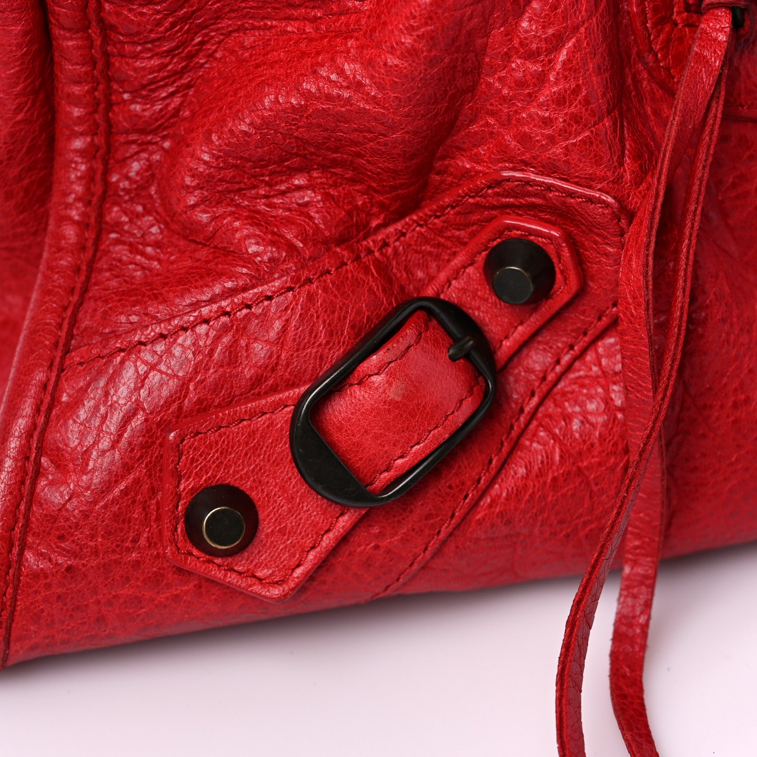 Balenciaga Agneau Classic Hardware Part Time Rouge Coquelicot 26 of 28