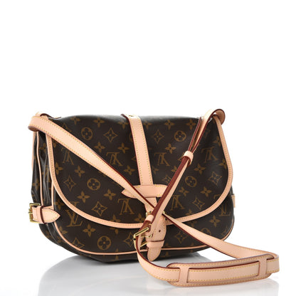 Louis Vuitton Monogram Saumur MM 3 of 8
