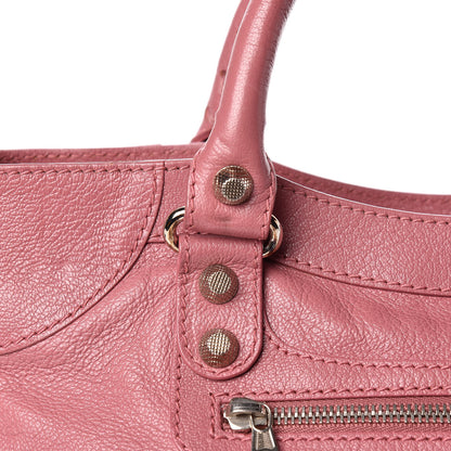 Balenciaga Chevre Giant 12 Silver Hardware Velo Rose Bruyere 20 of 22