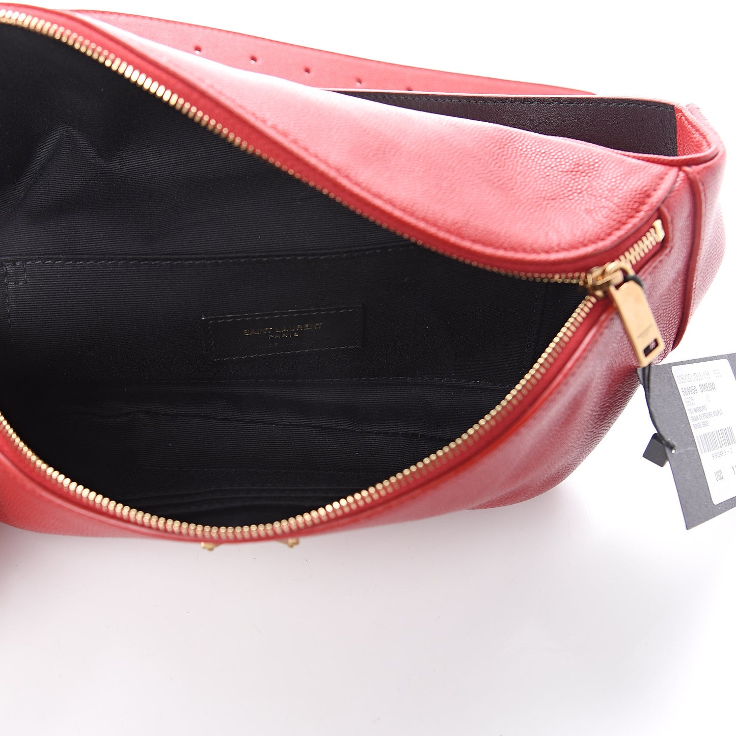 Grain De Poudre Monogram Belt Bag Rouge Eros