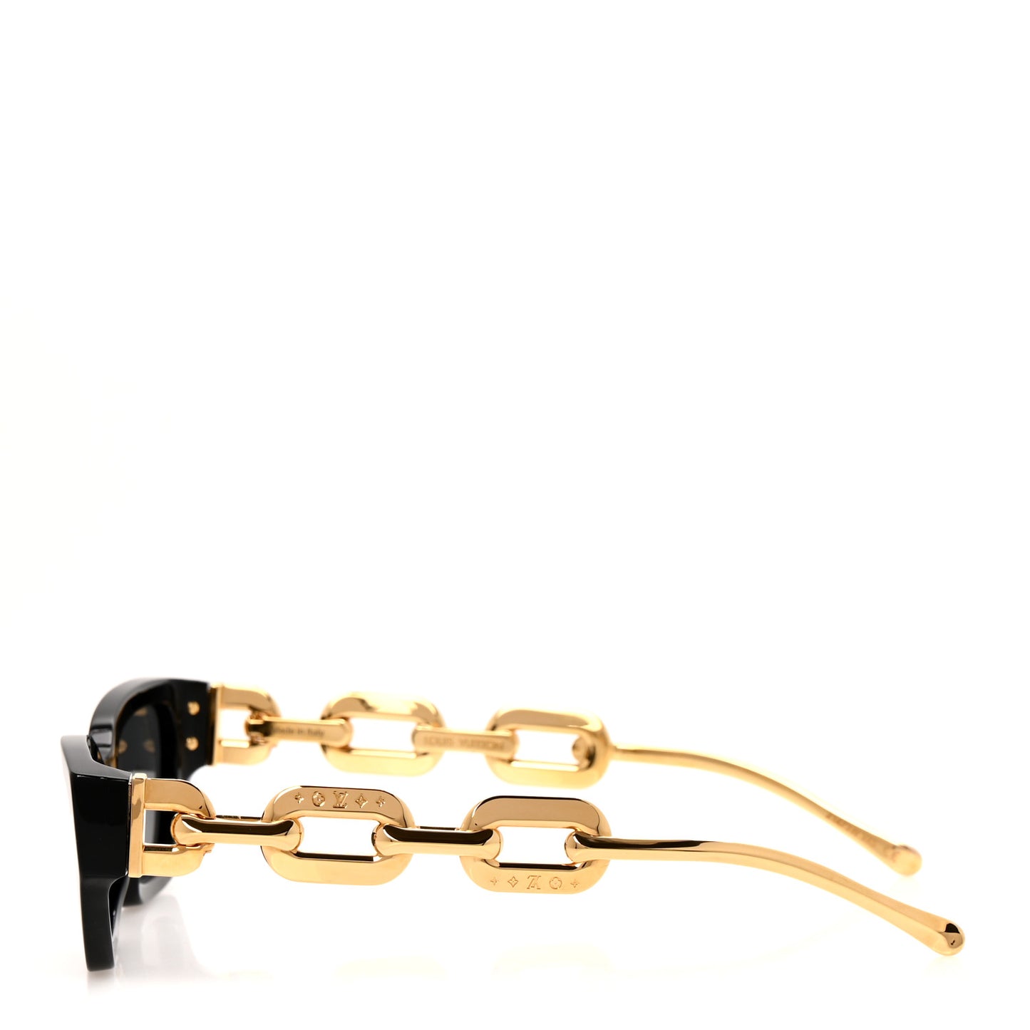 Metal LV Edge Sunglasses Z1473W Black