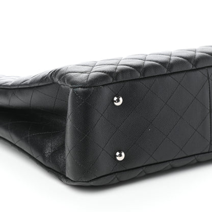 Chanel Caviar Quilted Large Classic Shopping Tote Black 9 of 10