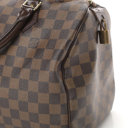 Louis Vuitton Damier Ebene Speedy 30 13 of 14