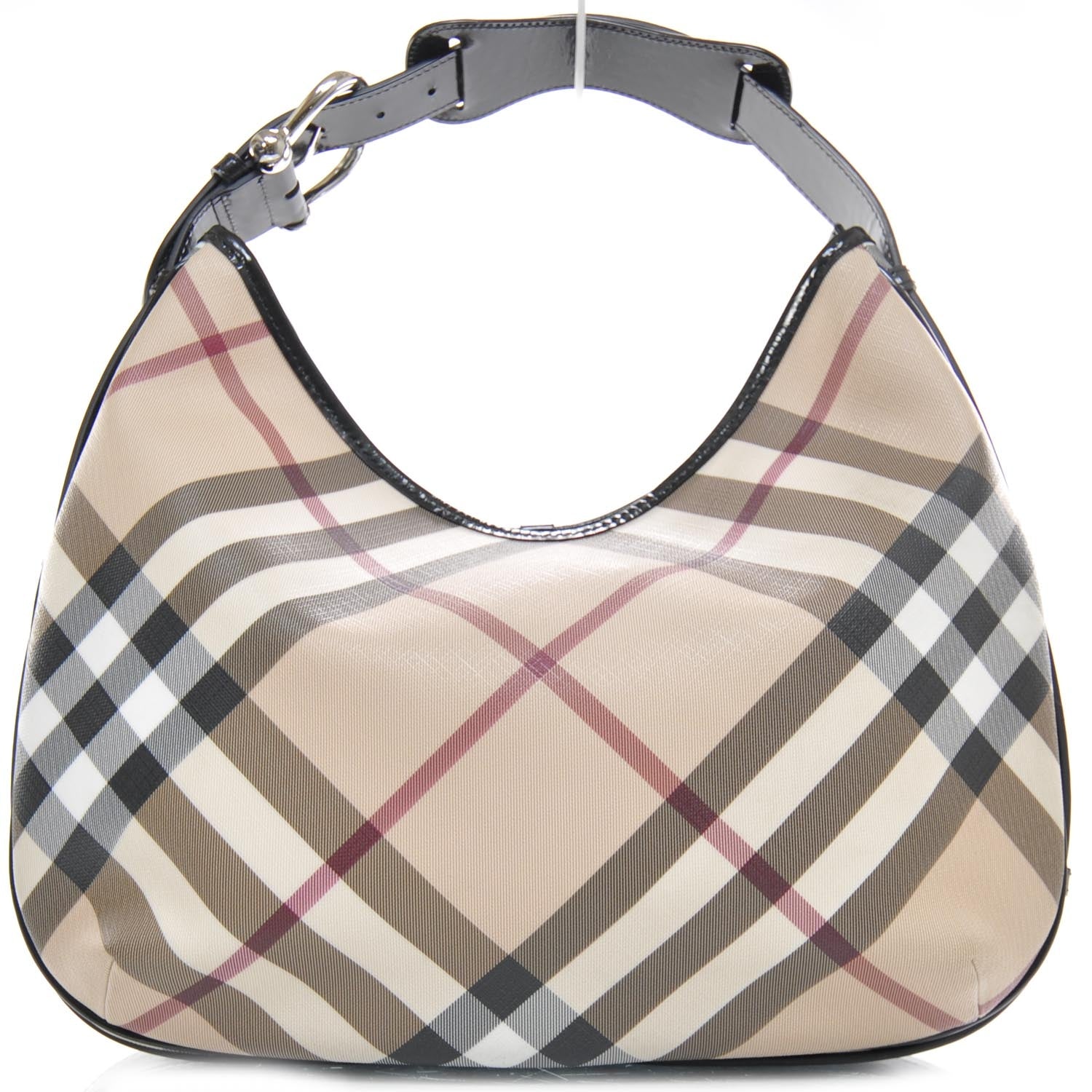 Burberry Nova Check Medium Barton Hobo 1 of 10